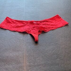 b. tempt’d sexy red bikini excellent condition